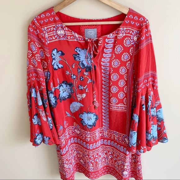 Vanessa Virginia 100% Silk Dress Bell RELISTED - Picture 3 of 11